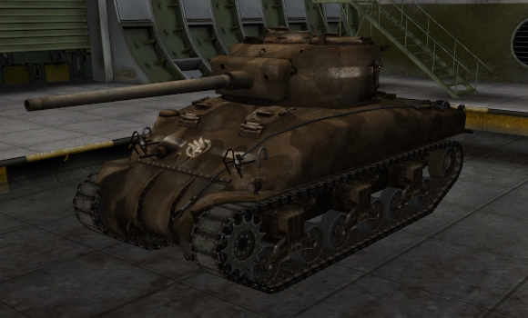 шкурка для танка M4 Sherman
