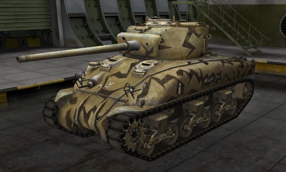 шкурка для танка M4 Sherman