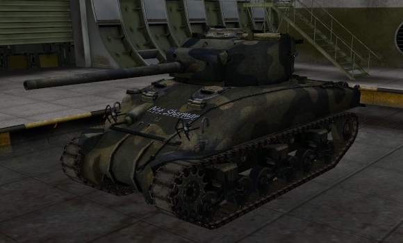 шкурка для танка M4 Sherman