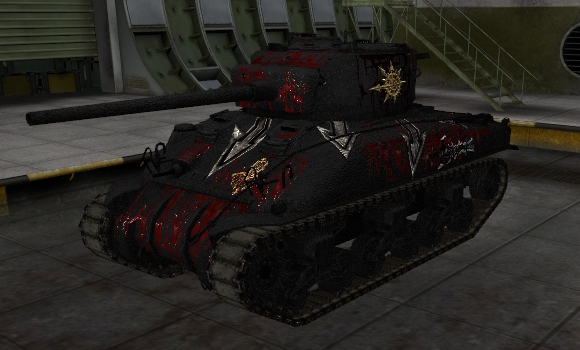 шкурка для танка M4 Sherman