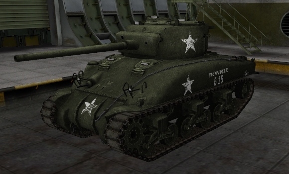 шкурка для танка M4 Sherman