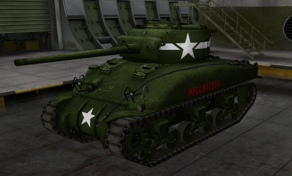 шкурка для танка M4 Sherman