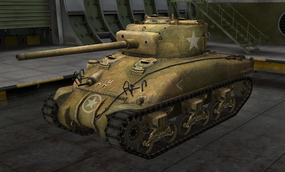 шкурка M4 Sherman для world of tanks