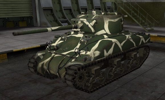 шкурка для танка M4 Sherman