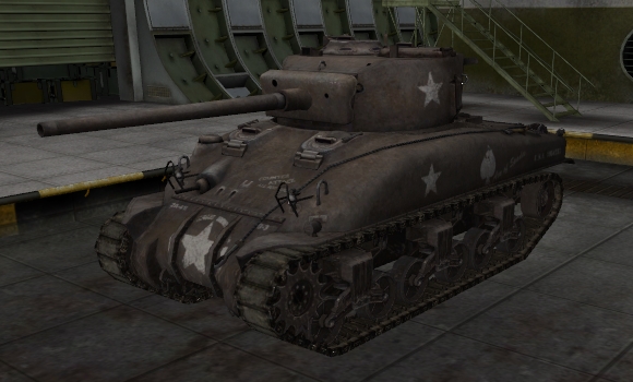 шкурка для танка M4 Sherman