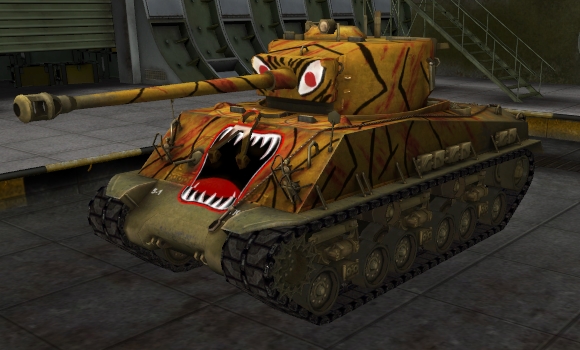 шкурка ля танка M4A3E8