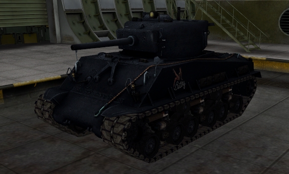 шкурка для танка M4A3E8 Sherman