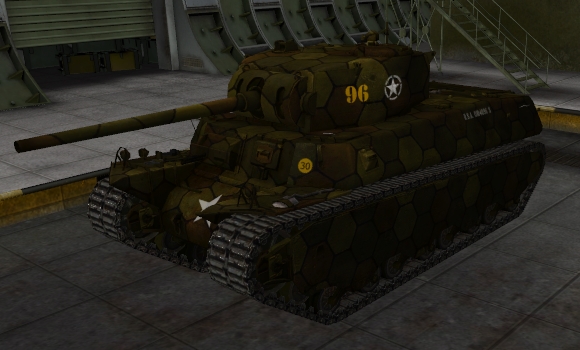 шкурка для танка T1 heavy