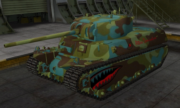 шкурка для танка T1 heavy