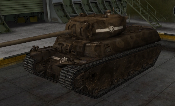шкурка для танка M-6