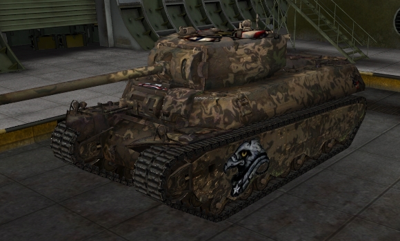 шкурка для танка M-6