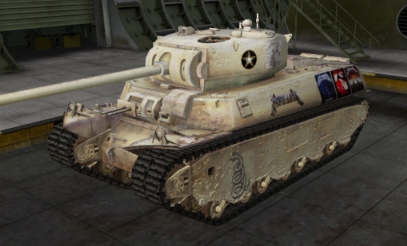 шкурка для танка M-6
