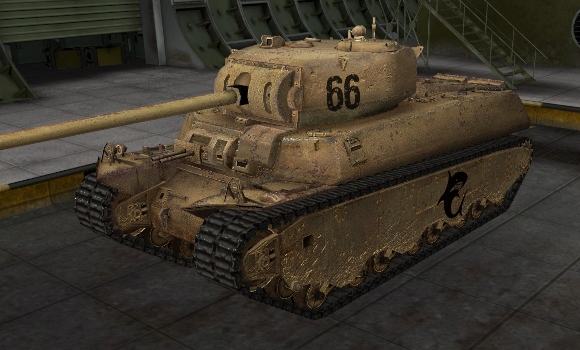 шкурка для танка M-6