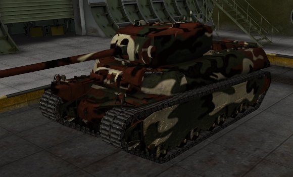 шкурка для танка M-6