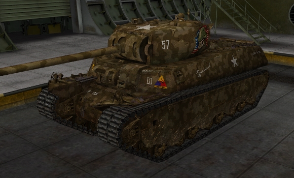 шкурка для танка M-6
