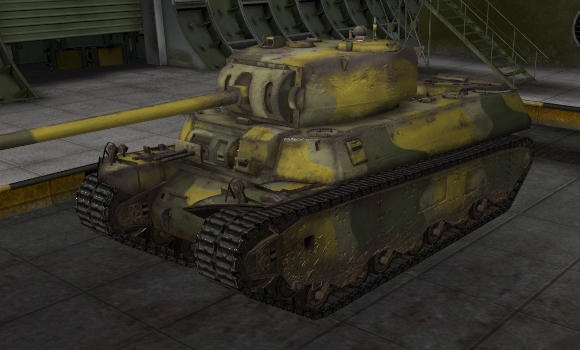 шкурка для танка M-6
