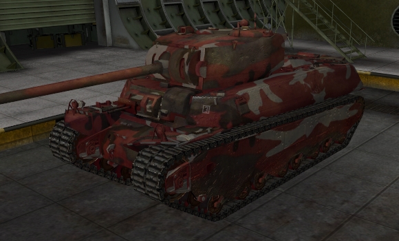 шкурка для танка M-6