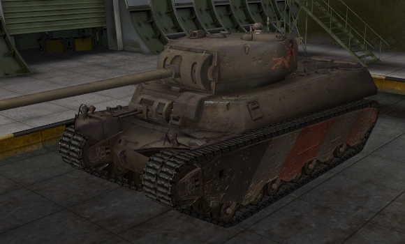 шкурка для танка M-6