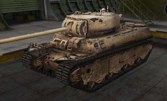 шкурка для танка M-6