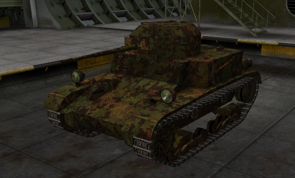 шкурка для танка T2 LT