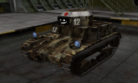 шкурка T2 LT для мира танков