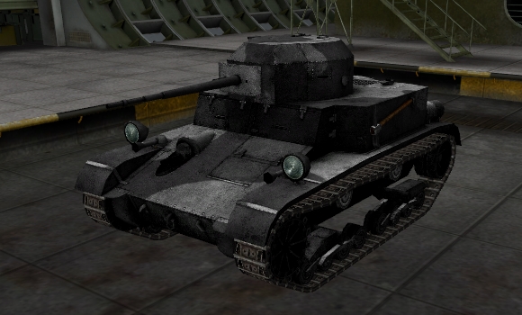 шкурка для танка T2 LT