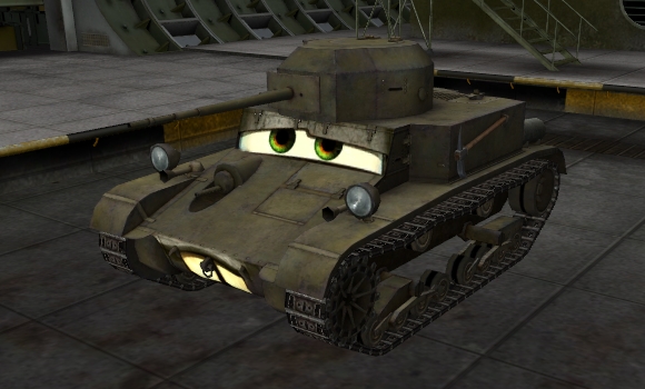 шкурка для танка T2 LT