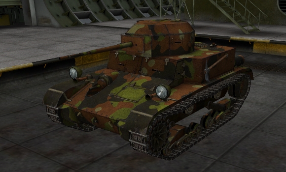шкурка для танка T2 LT