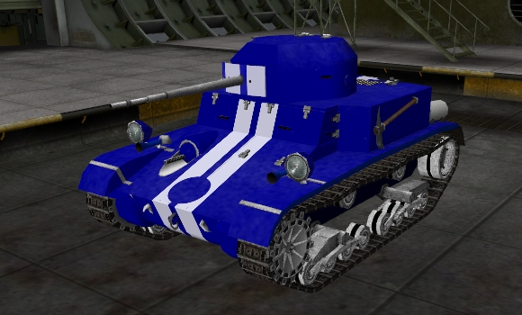 шкурка для танка T2 LT