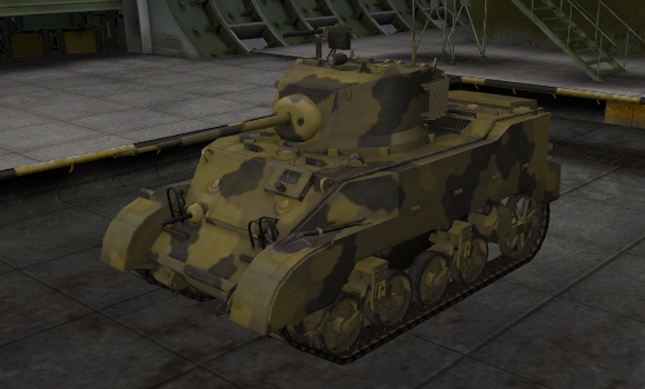 шкурка для танка M5 Stuart