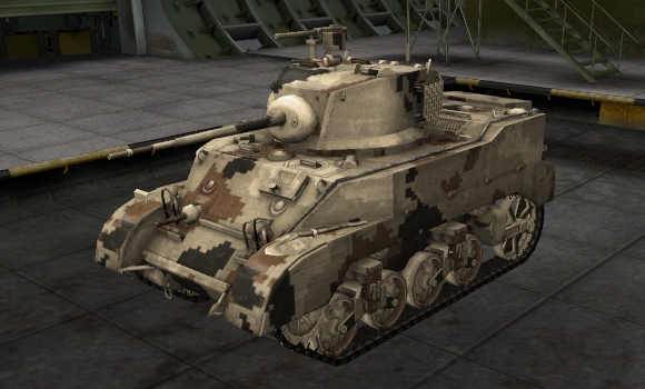 шкурка для танка M5 Stuart
