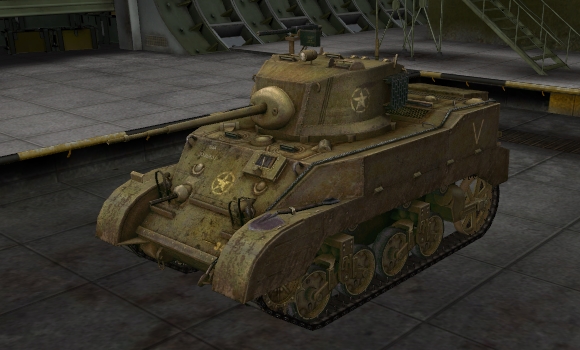 шкурка для танка M5 Stuart