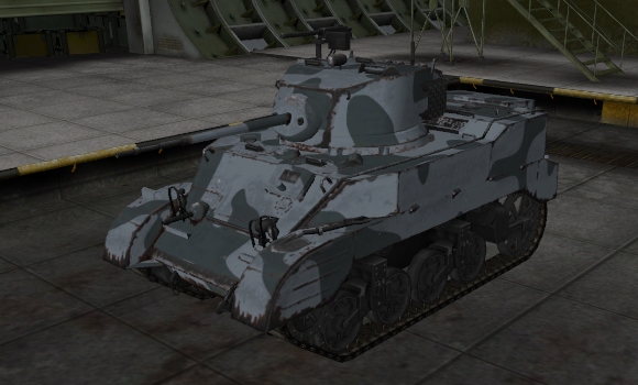 шкурка для танка M5 Stuart