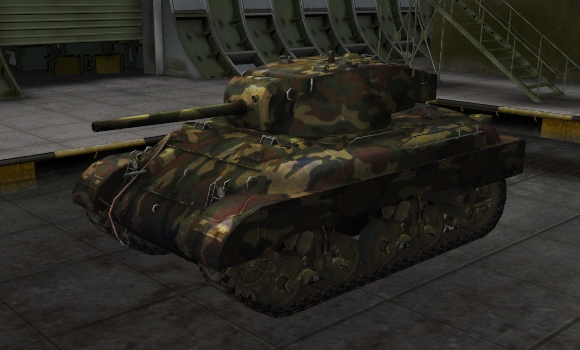шкурка для танка м-7