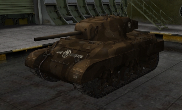 шкурка для танка M-7