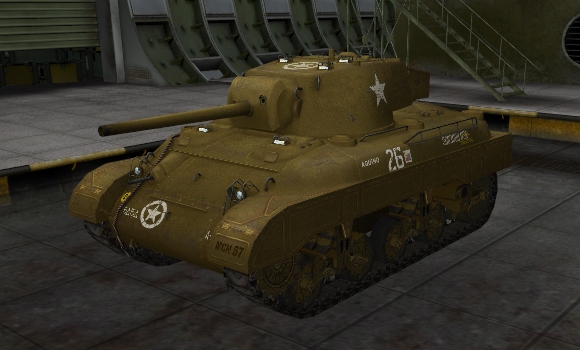шкурка для танка M-7