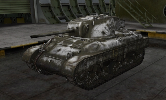 шкурка для танка M-7