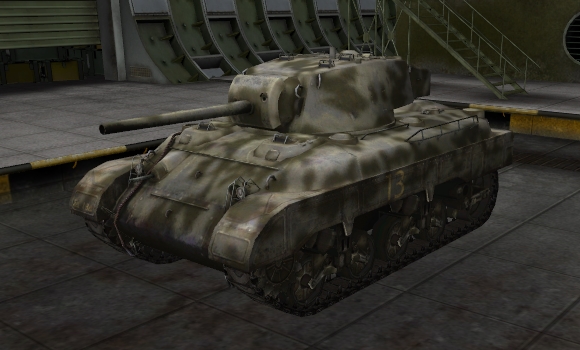 шкурка для танка м7