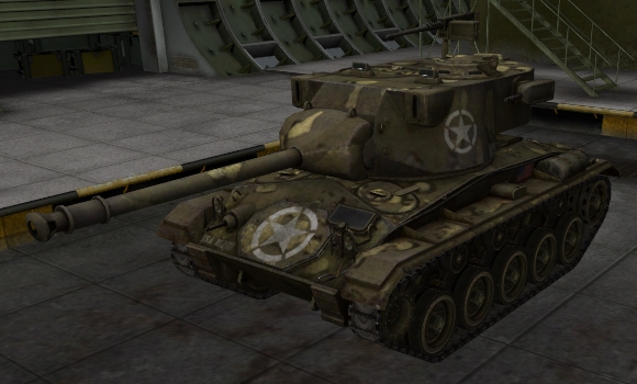 шкурка для танка M24 Chaffee