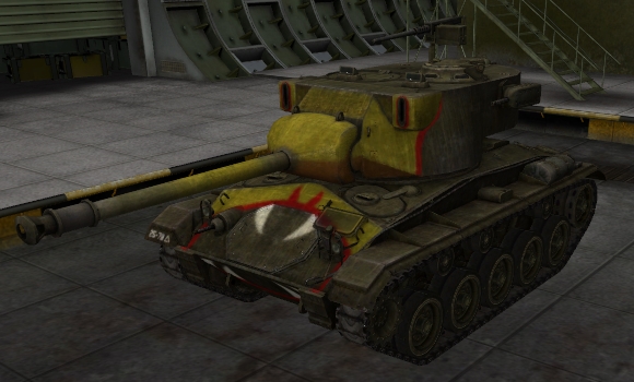 шкурка для танка M24 Chaffee