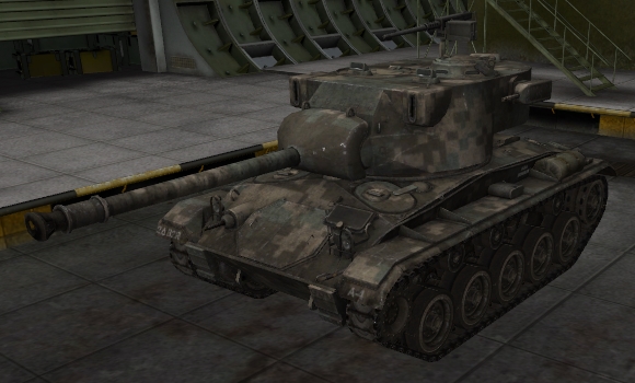 шкурка для танка M24 Chaffee