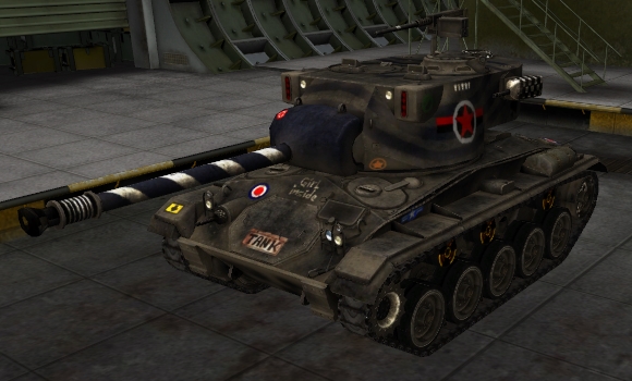 шкурка для танка M24 Chaffee
