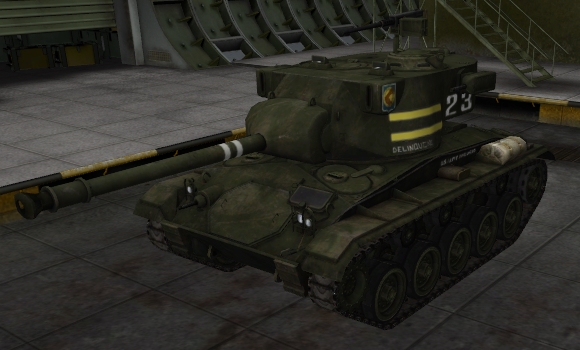 шкурка для танка M24 Chaffee
