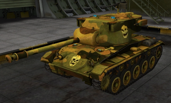 шкурка для танка M24 Chaffee