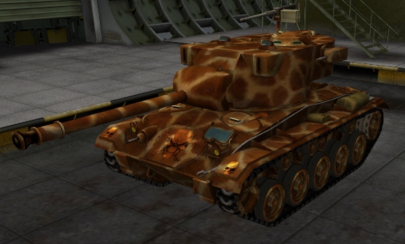 шкурка для танка M24 Chaffee