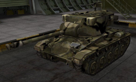 шкурка для танка M24 Chaffee