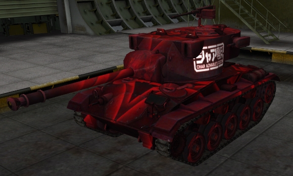 шкурка для танка M24 Chaffee