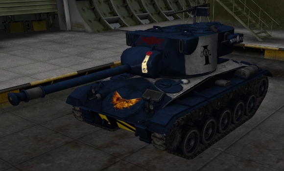 шкурка для танка M24 Chaffee