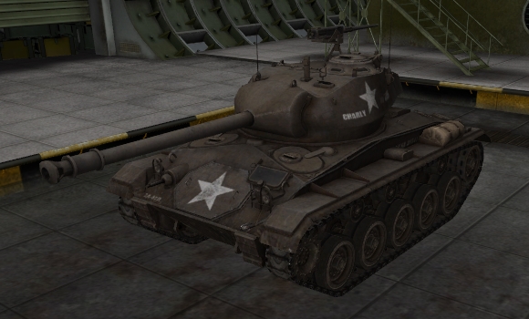 шкурка для танка M24 Chaffee