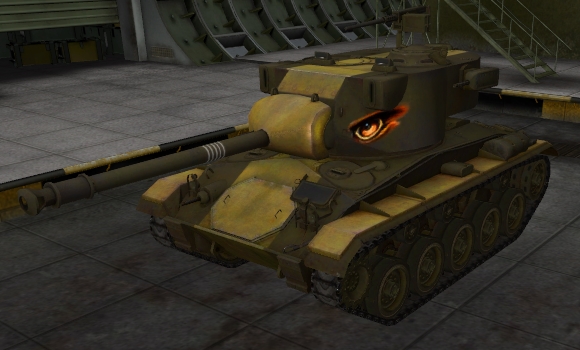 шкурка для танка M24 Chaffee